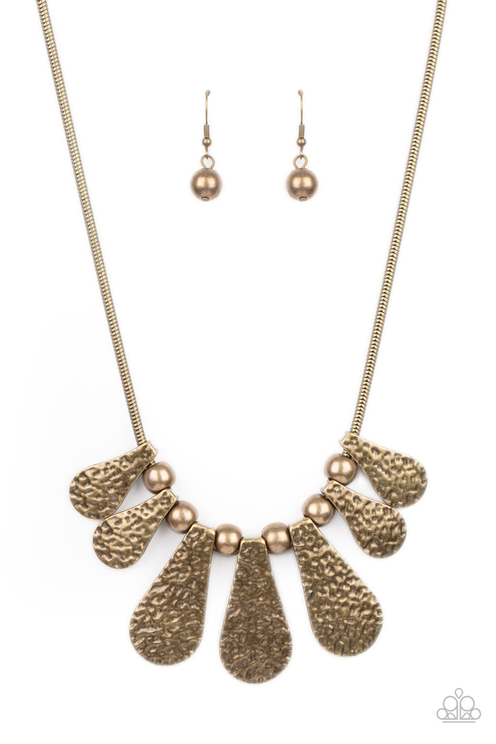 Gallery Goddess Necklace - Brass