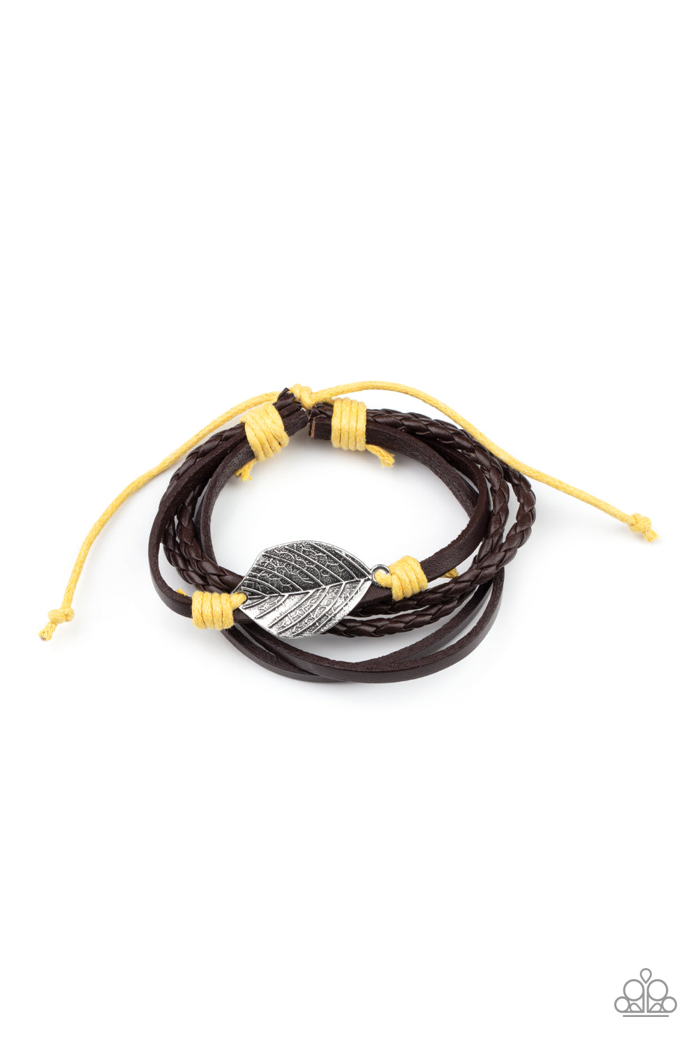 FROND and Center Bracelet - Yellow