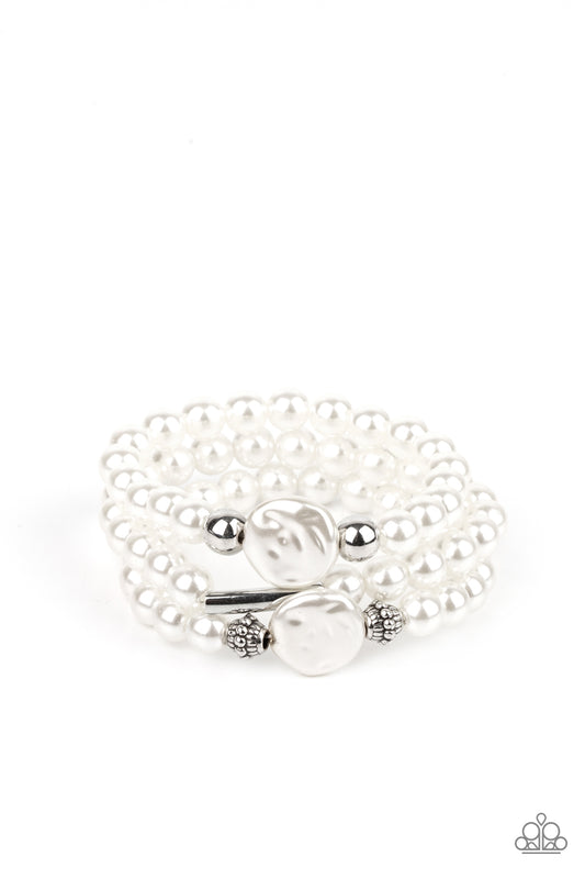 Exquisitely Elegant Bracelet - White
