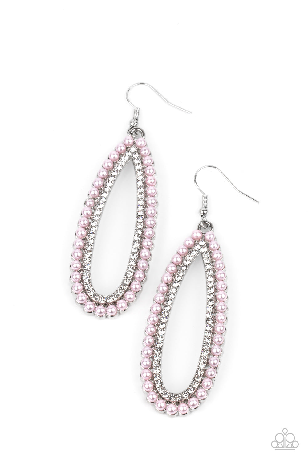 Glamorously Glowing Earrings - Pink