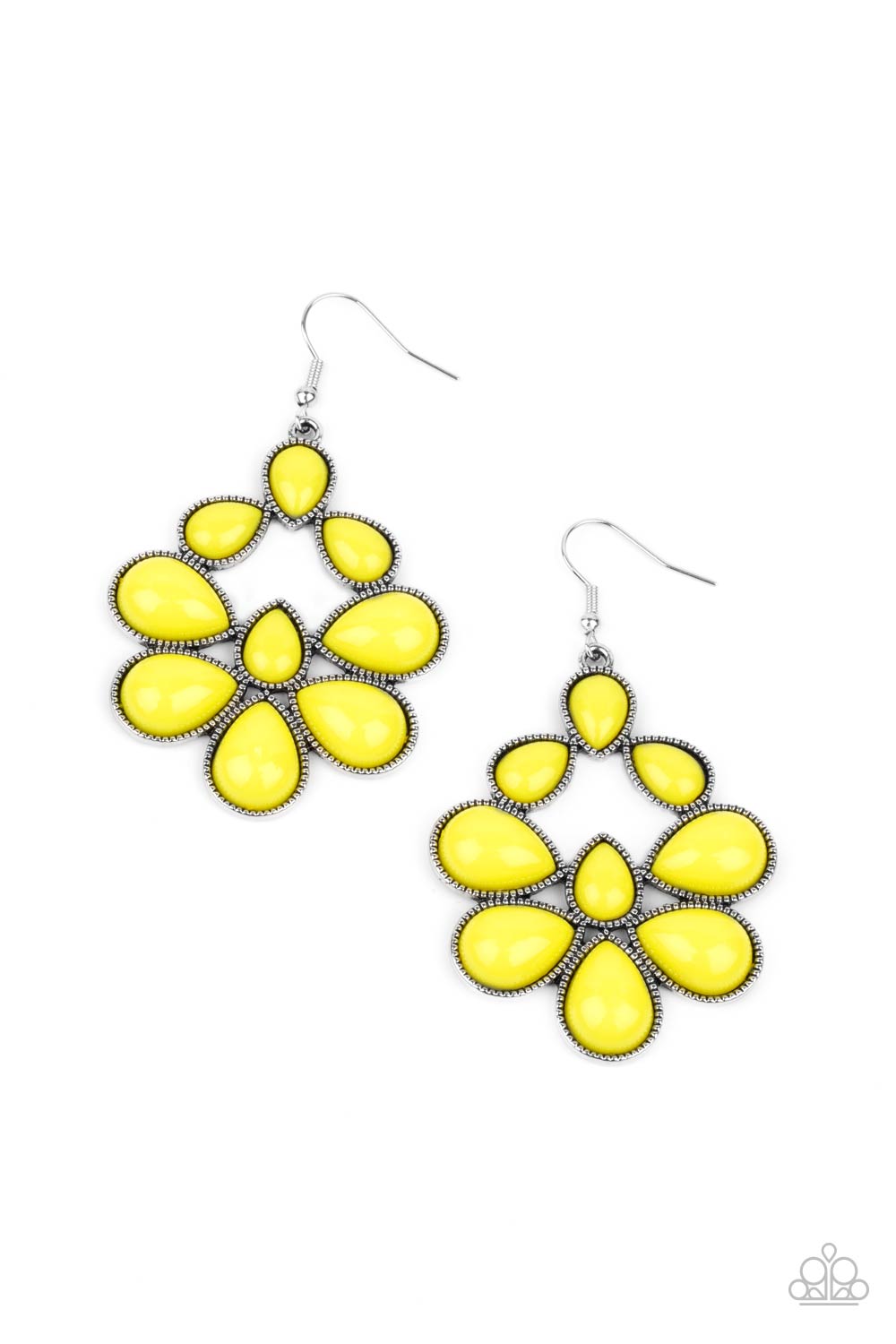 In Crowd Couture  Earrings- Yellow