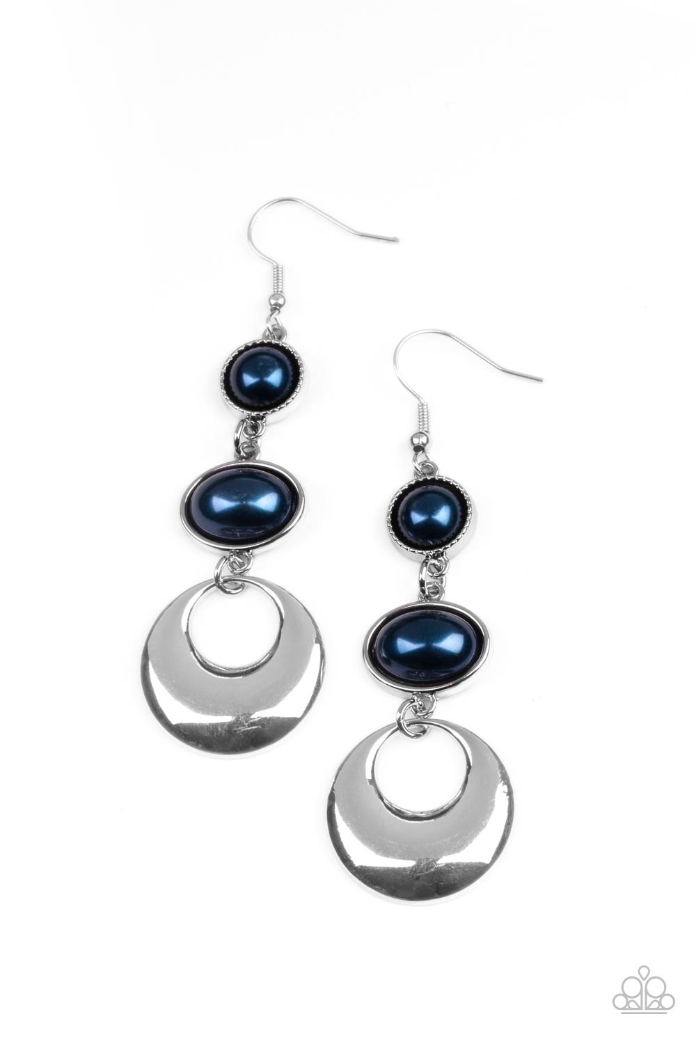 Bubbling To The Surface Earrings - Blue