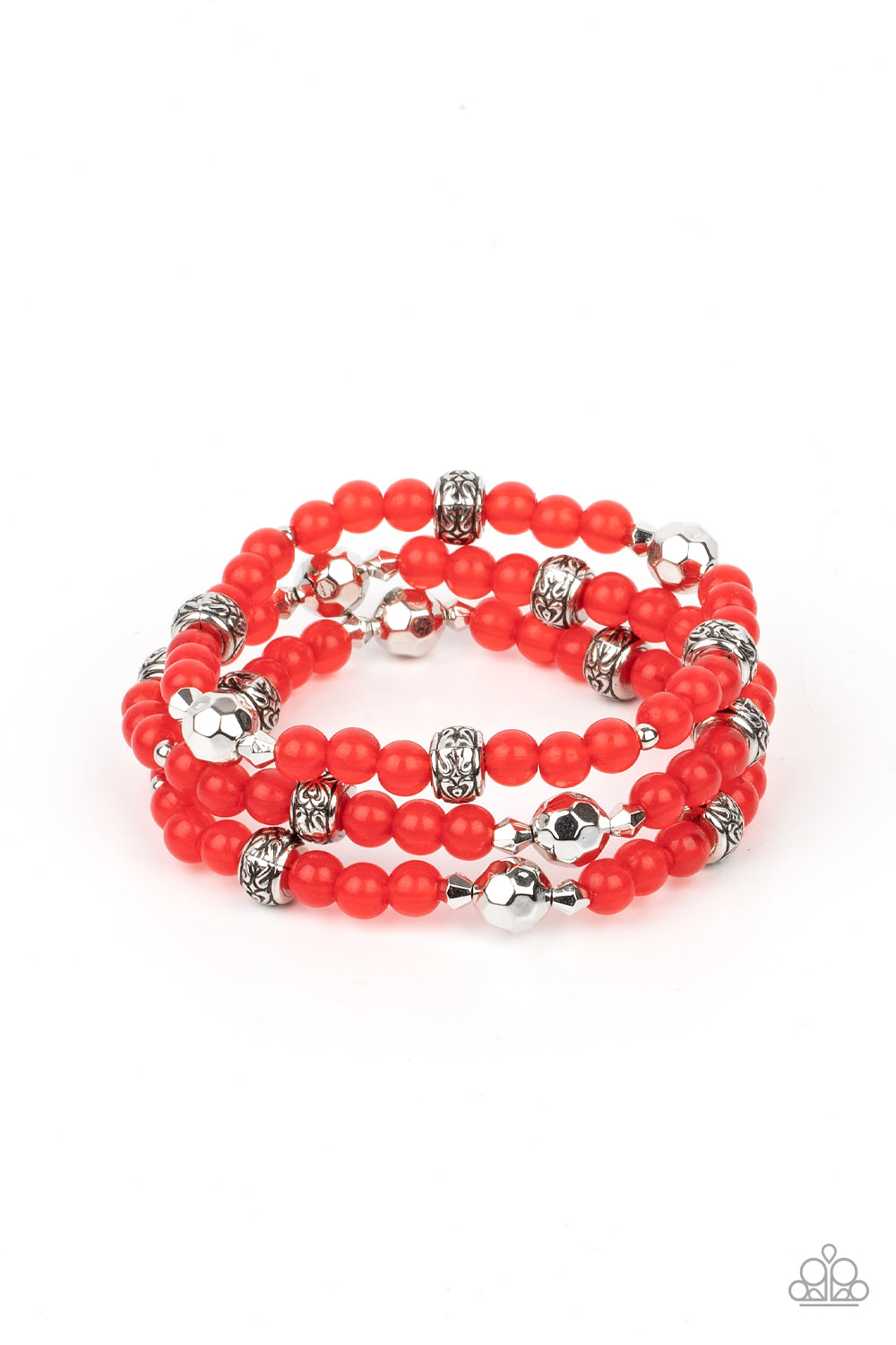 Here to STAYCATION Bracelet - Red