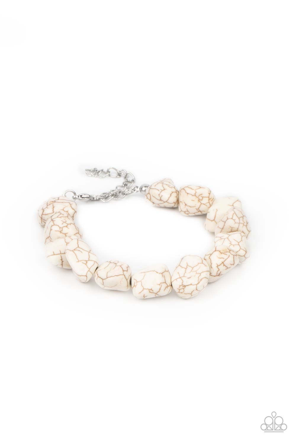 Prehistoric Paradise Bracelet - White