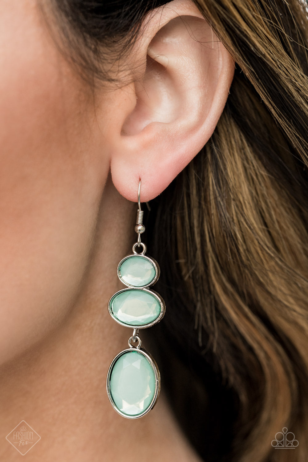 Tiers Of Tranquility Earrings - Blue