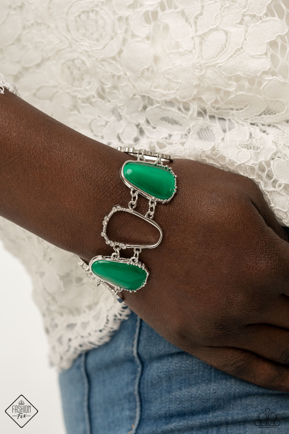 Yacht Club Couture Bracelet - Green