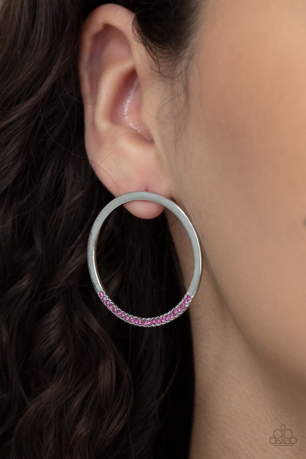 Spot On Opulence Earrings  - Pink