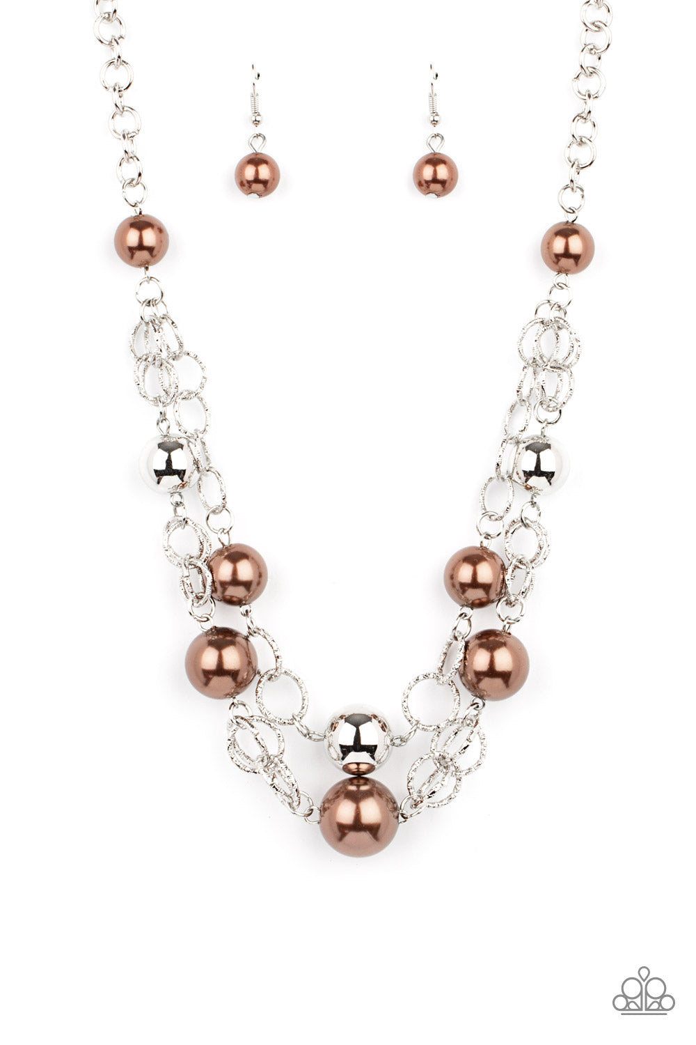New Age Knockout Necklace - Brown