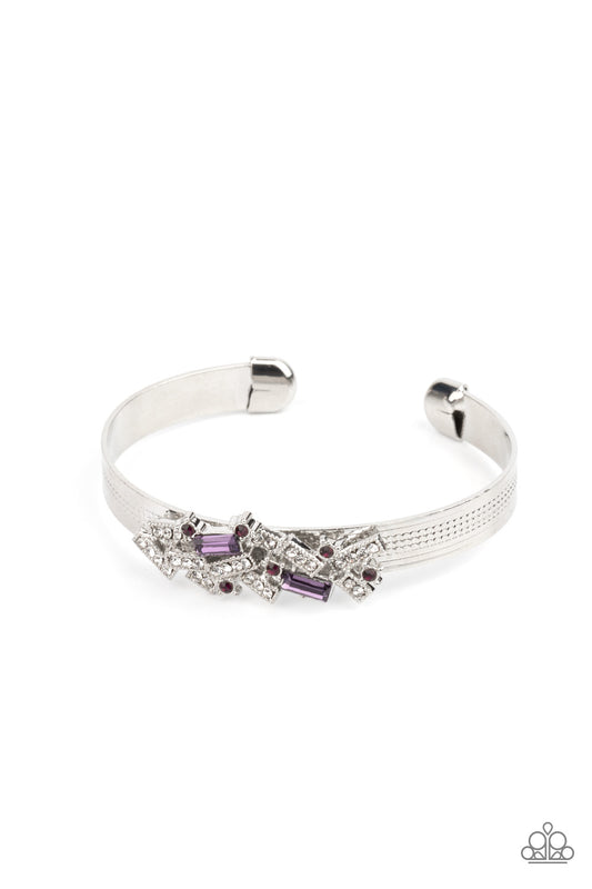 A Chic Clique Bracelet - Purple