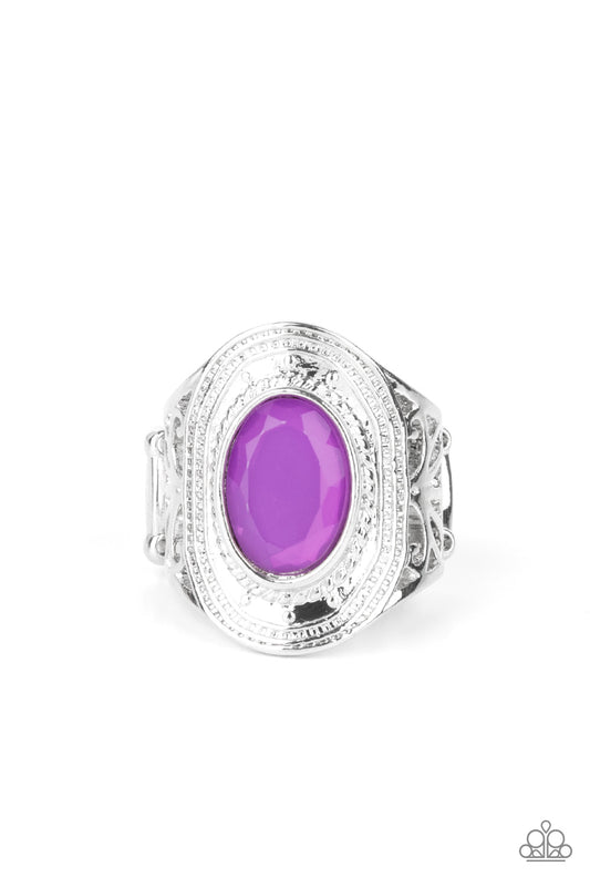 Calm and Classy Ring - Purple