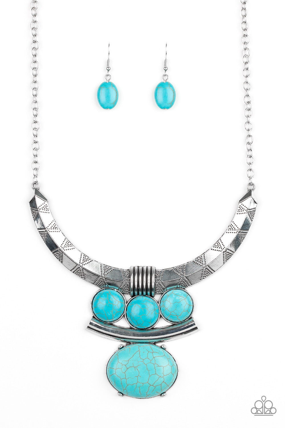 Commander In CHIEFETTE Necklace - Blue