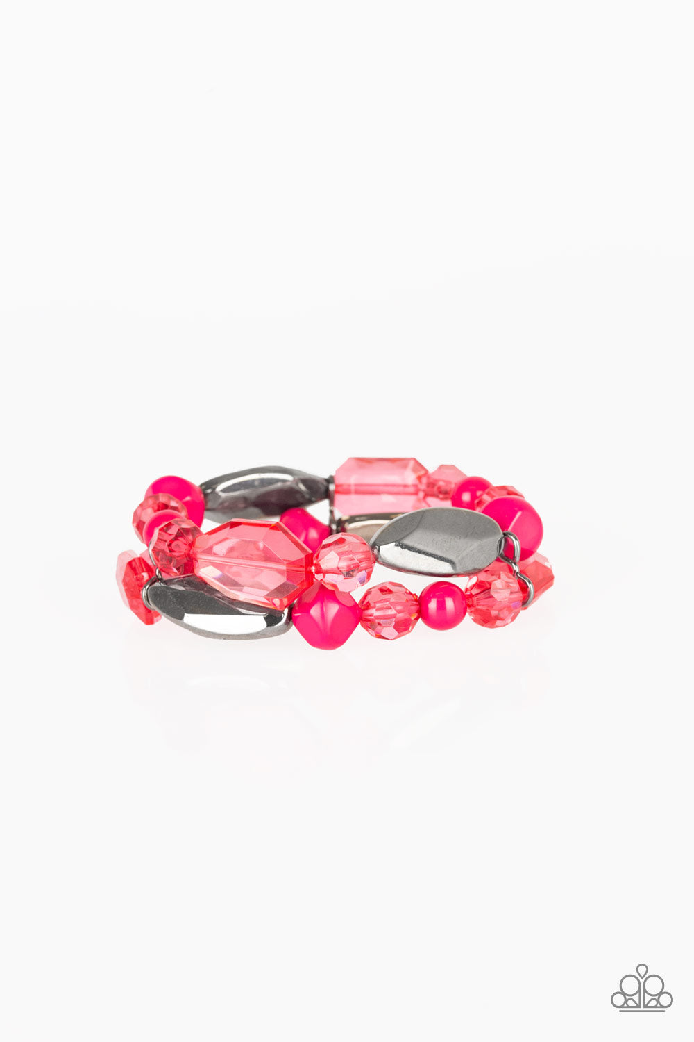 Rockin Rock Candy Bracelet - Pink