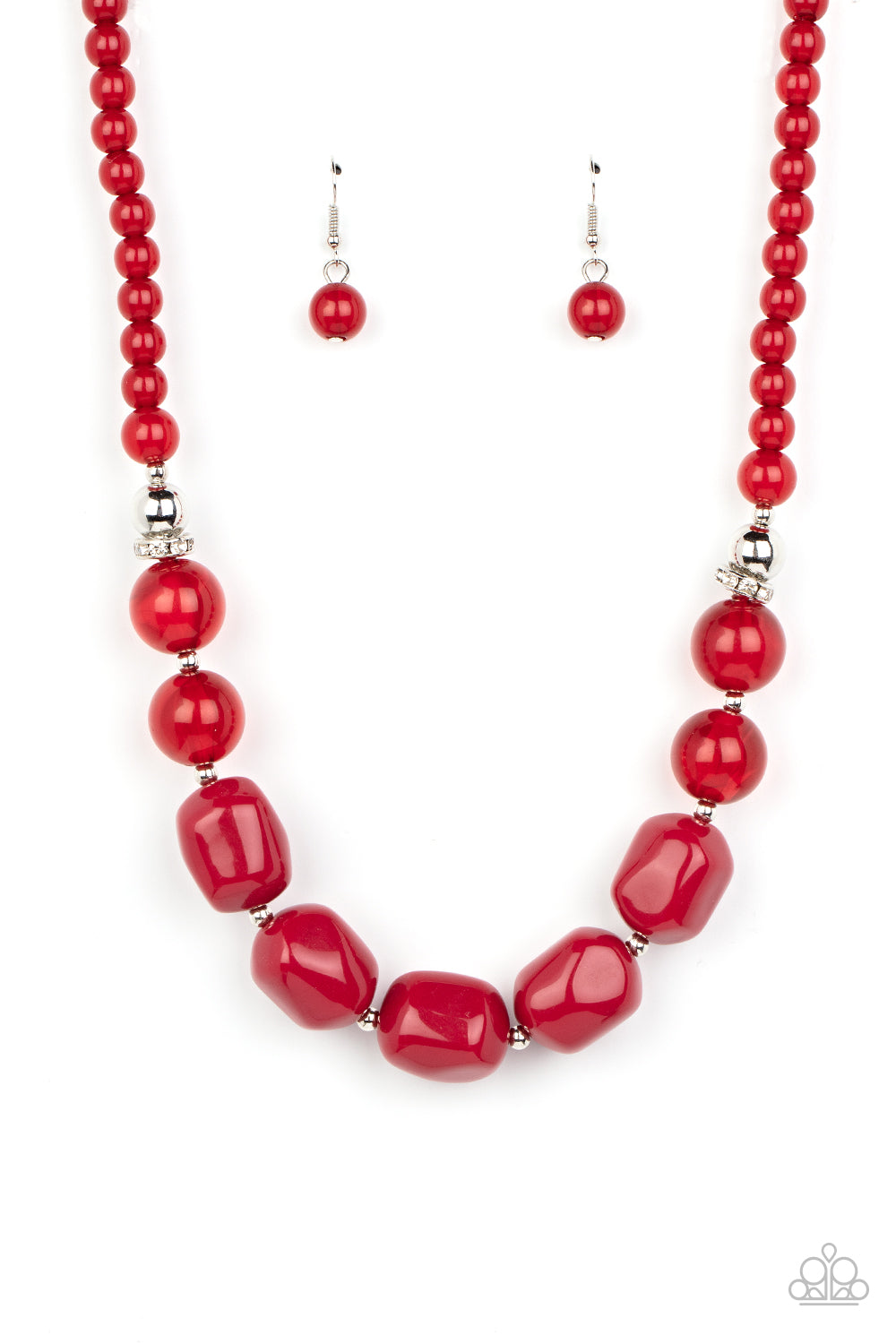 Ten Out of TENACIOUS Necklace - Red