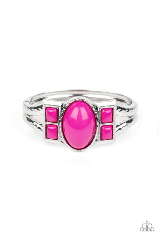 A Touch of Tiki Bracelet - Pink