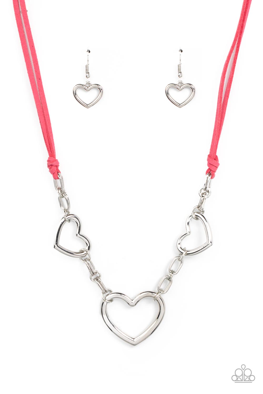 Fashionable Flirt Necklace - Pink
