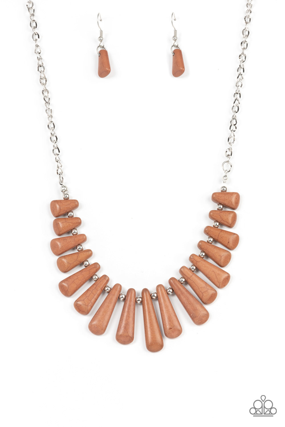 Mojave Empress Necklace - Brown
