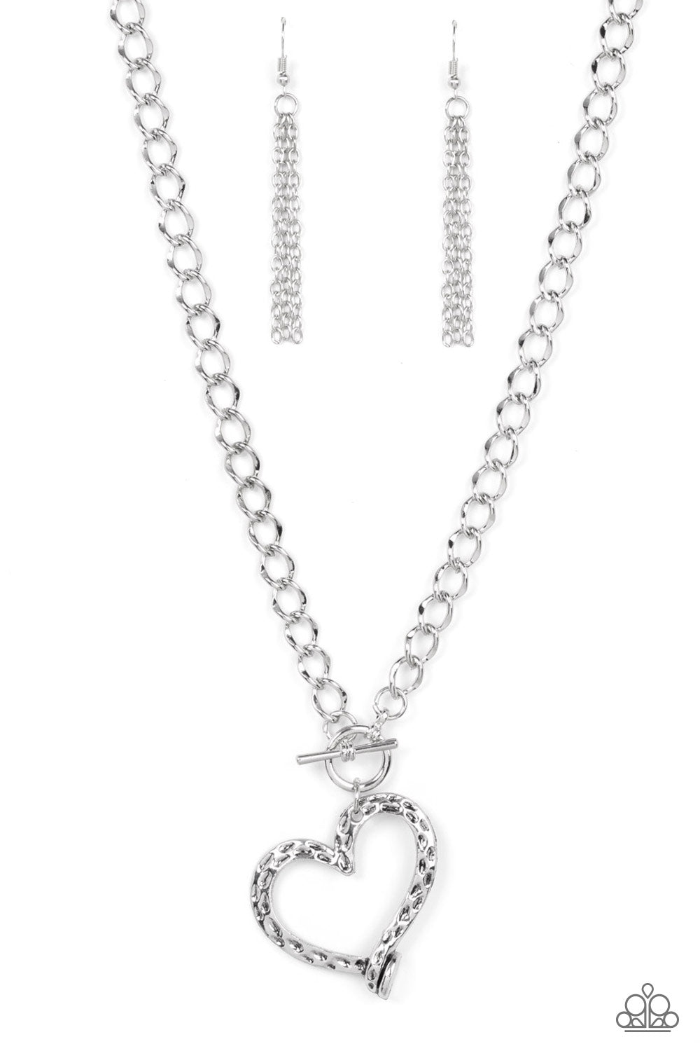 Reimagined Romance Necklace - Silver