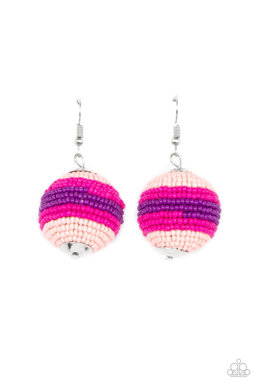 Zest Fest Earrings - Pink