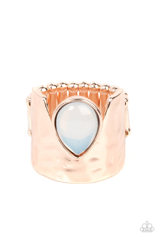 Optimistically Oracle Ring - Rose Gold