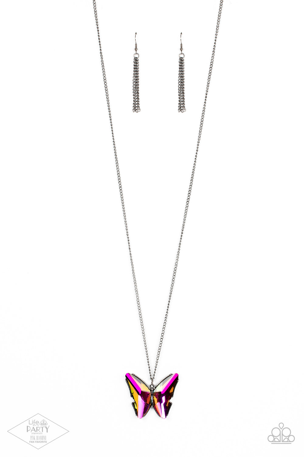 The Social Butterfly Effect Necklace - Multi