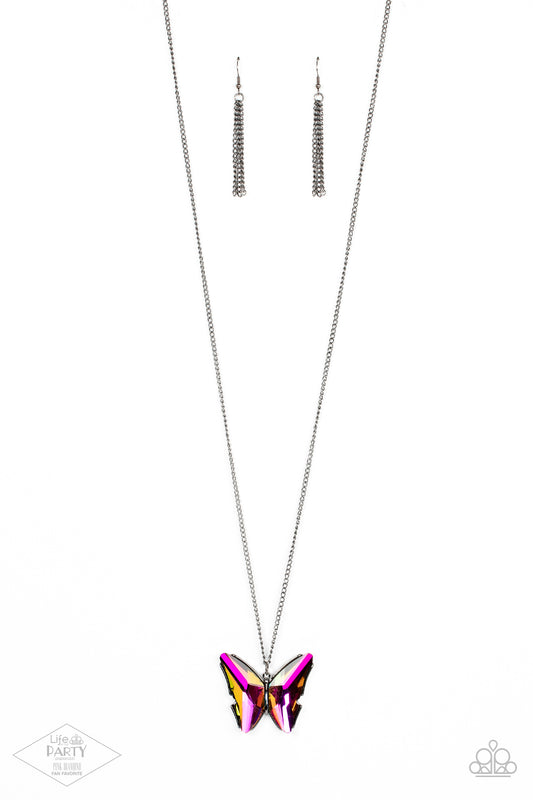The Social Butterfly Effect Necklace - Multi