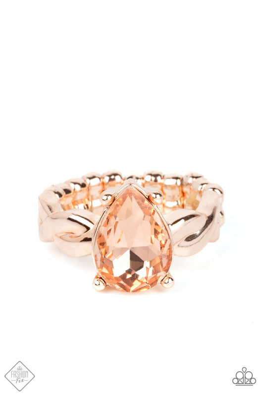 Law of Attraction Ring - Rose Gold