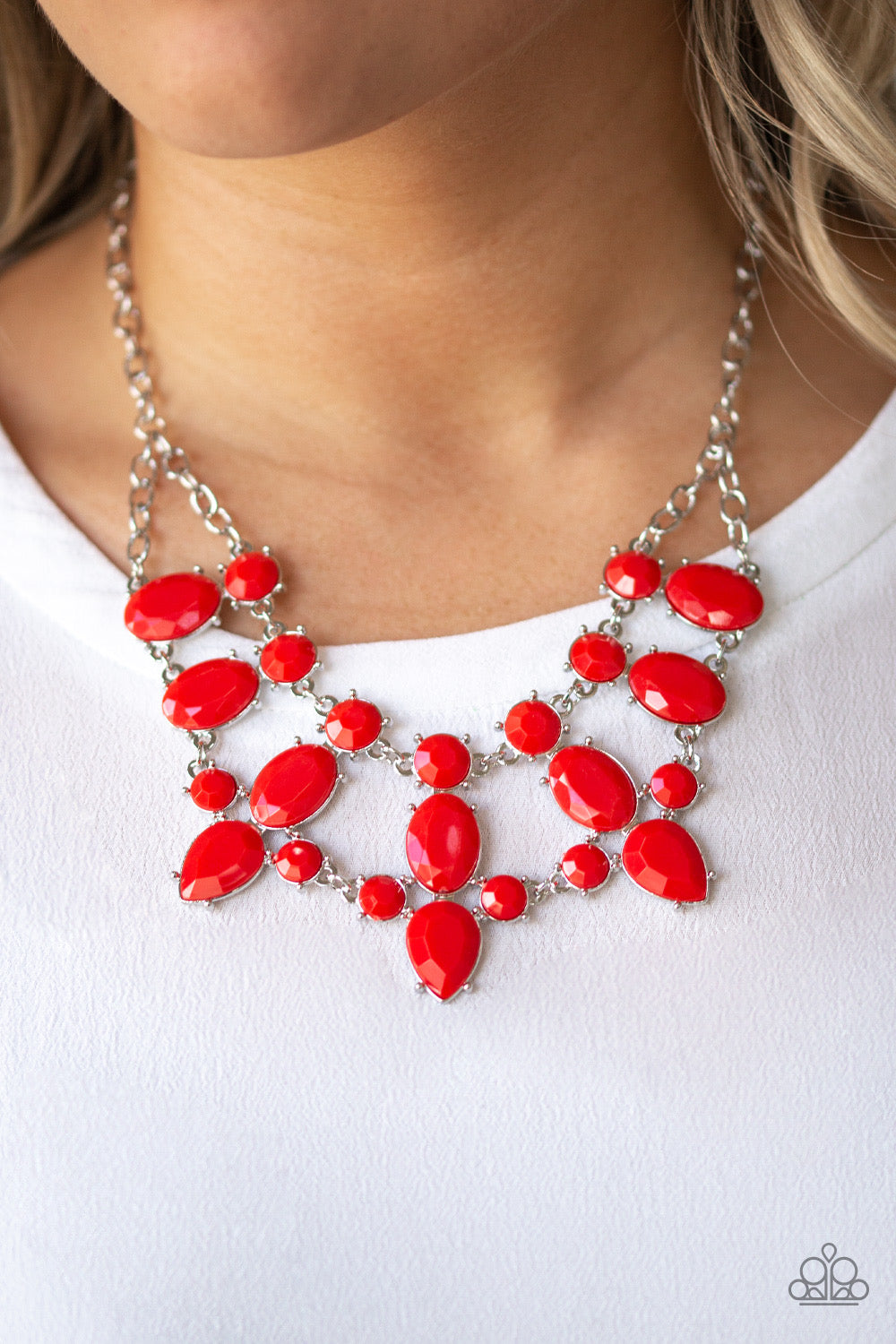 Goddess Glow Necklace - Red