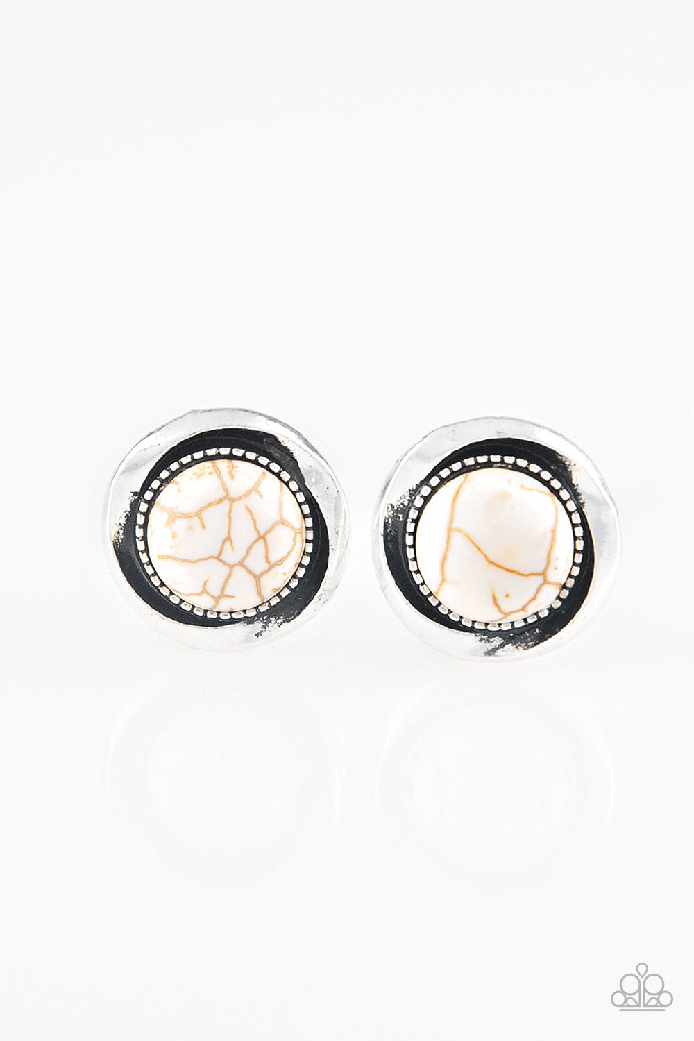 Out Of This Galaxy Earrings - White