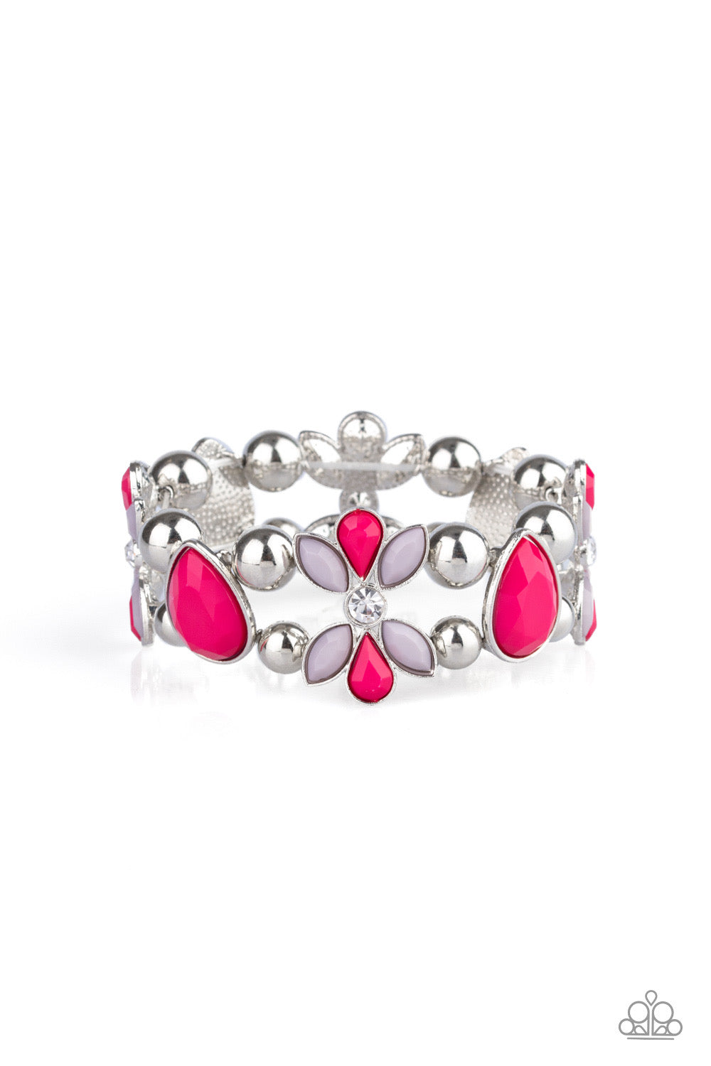 Fabulously Flourishing Bracelet - Pink