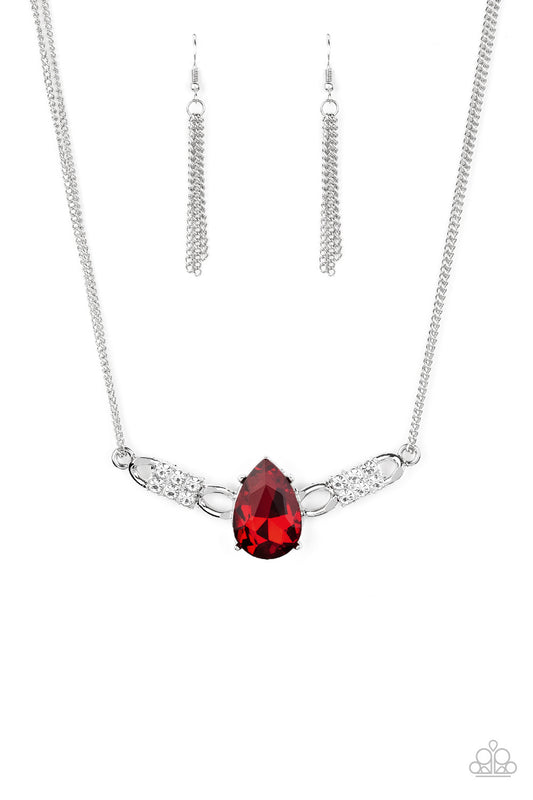 Way To Make An Entrance Necklace - Red