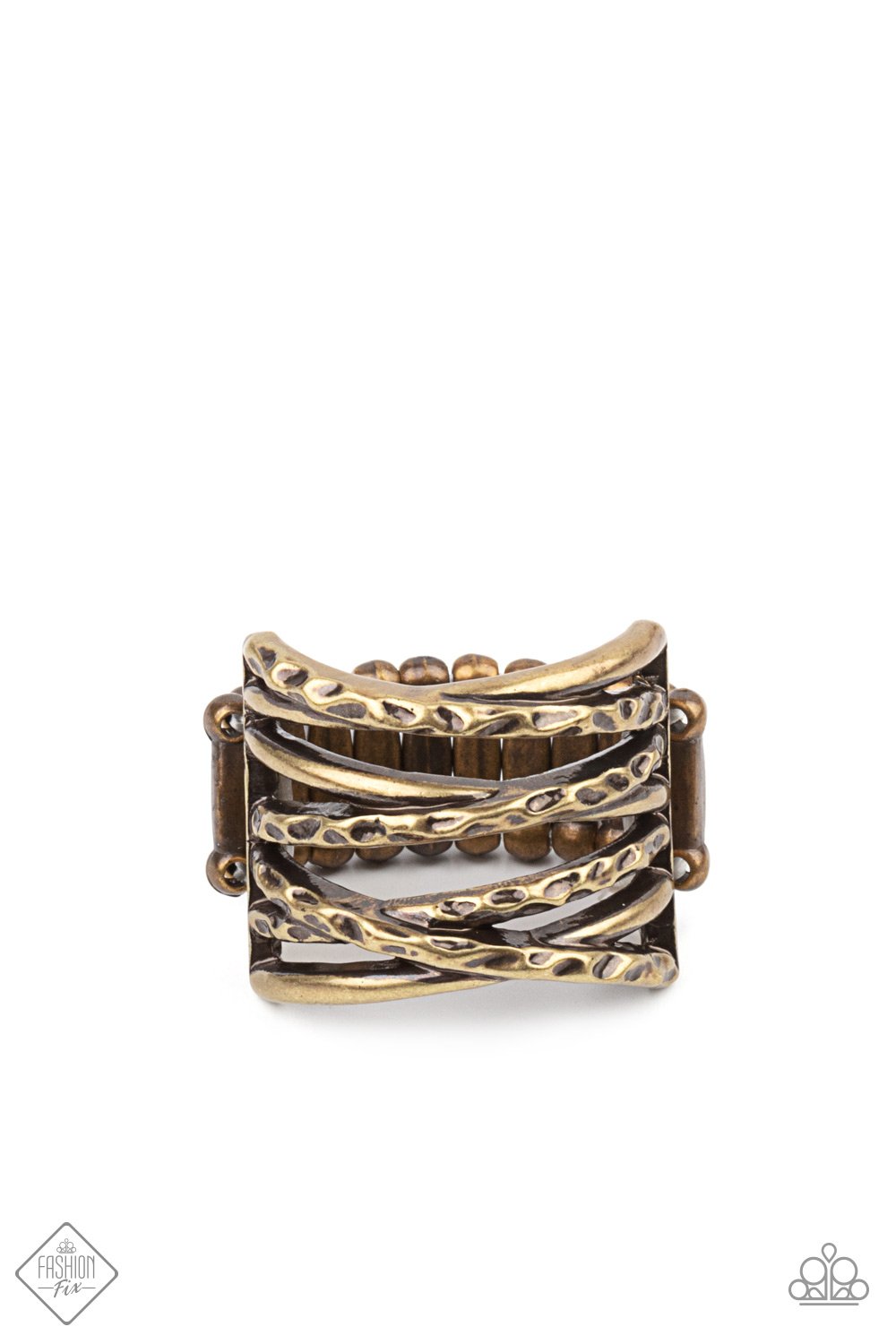 Switching Gears Ring - Brass