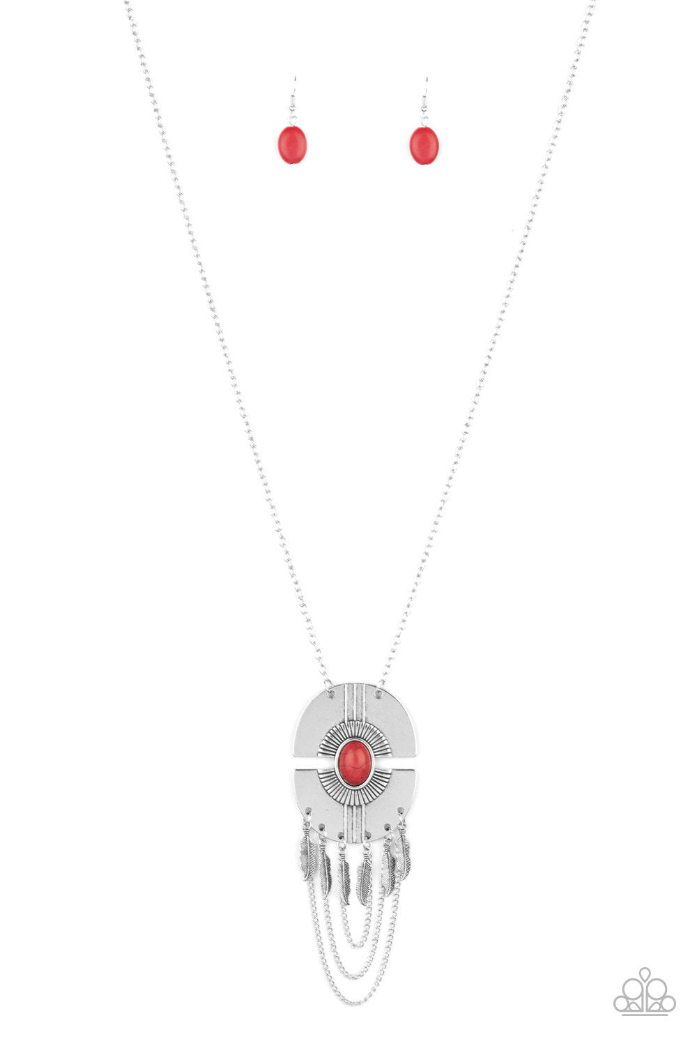 Desert Culture Necklace - Red