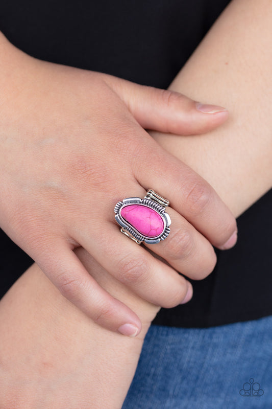 Mineral Mood Ring - Pink