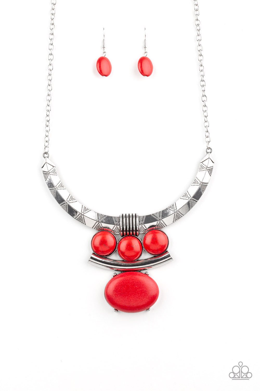 Commander In CHIEFETTE Necklace - Red