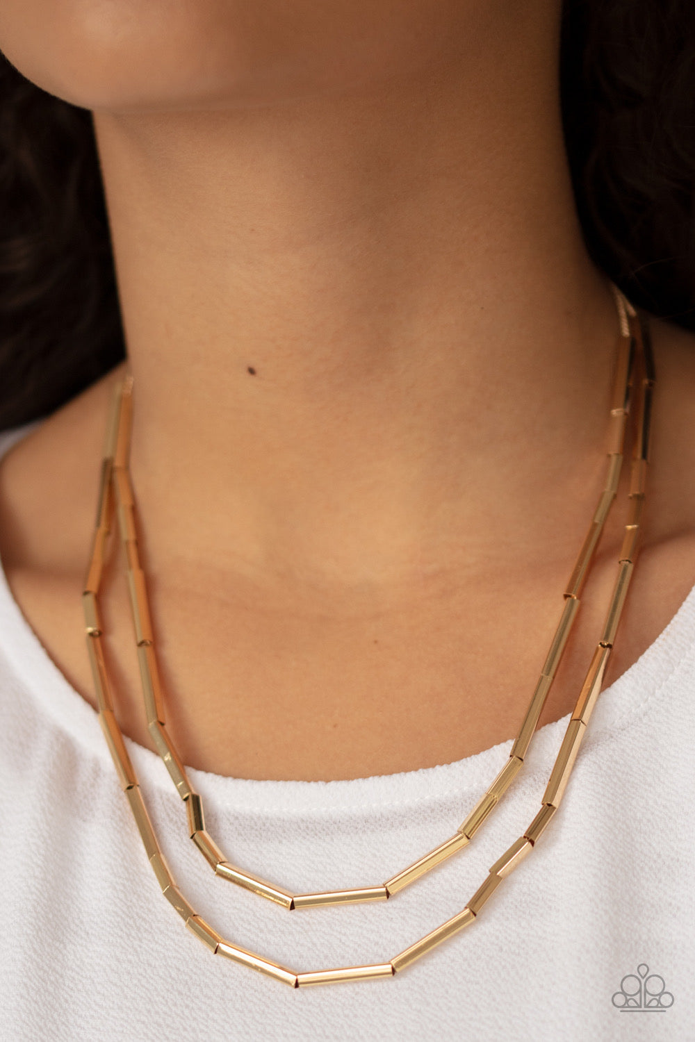 A Pipe Dream Necklace - Gold