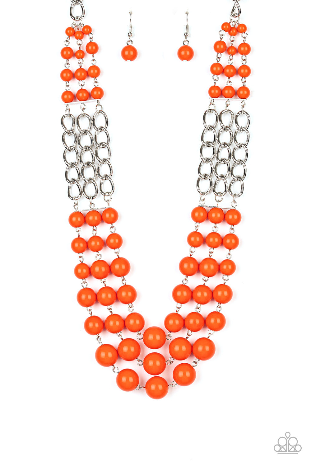 A La Vogue Necklace - Orange
