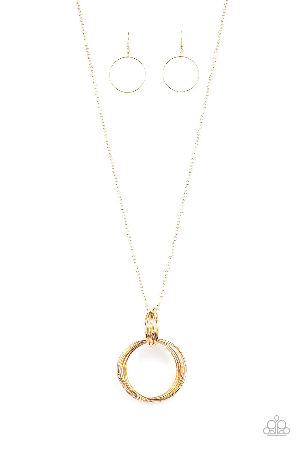 My Ears Are Ringing Necklace - Gold