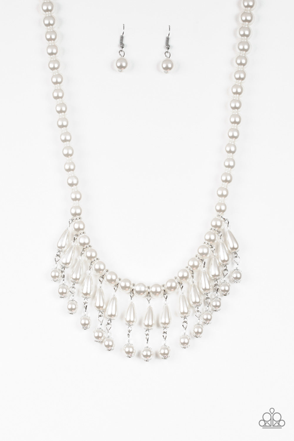 Miss Majestic Necklace - White