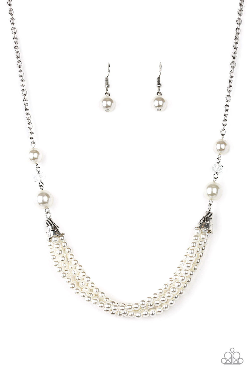 One-WOMAN Show Necklace - White